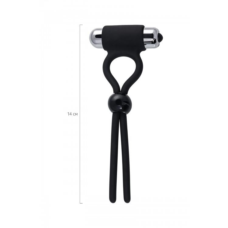 A-Toys by TOYFA Kement Ect, silikon, siyah, 14 cm A-Toys by TOYFA Kement Ect, silikon, siyah, 14 cm