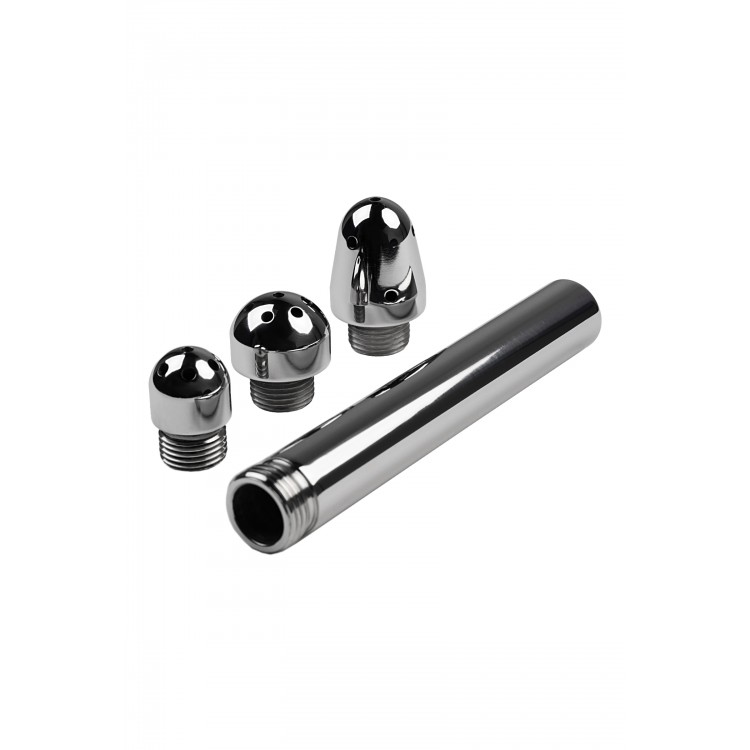 Üç uçlu anal Duş, TOYFA Metal, Metal, Gümüş, 13 cm Üç uçlu anal Duş, TOYFA Metal, Metal, Gümüş, 13 cm
