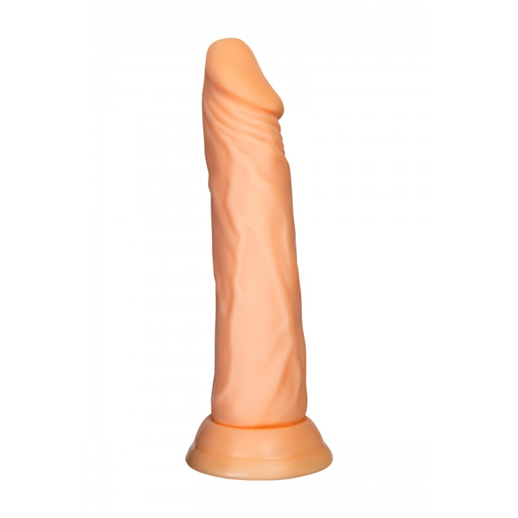 A-Toys by TOYFA Toon Vantuzlu Realistik Dildo, TPE, Ten, 20 cm