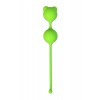 A-Toys by TOYFA Meeko Vajinal Topları, silikon, yeşil, 16,4 cm, Ø 2,7 cm