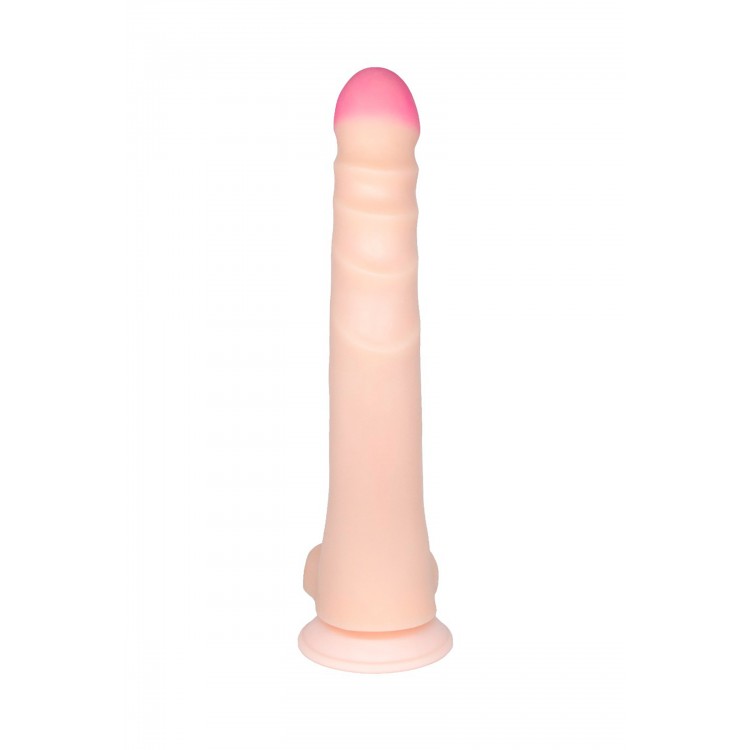 Lovetoy SUPERGIANT Realistik Dev Dildo, vantuzlu, çap 57 mm, toplam uzunluk 380 mm