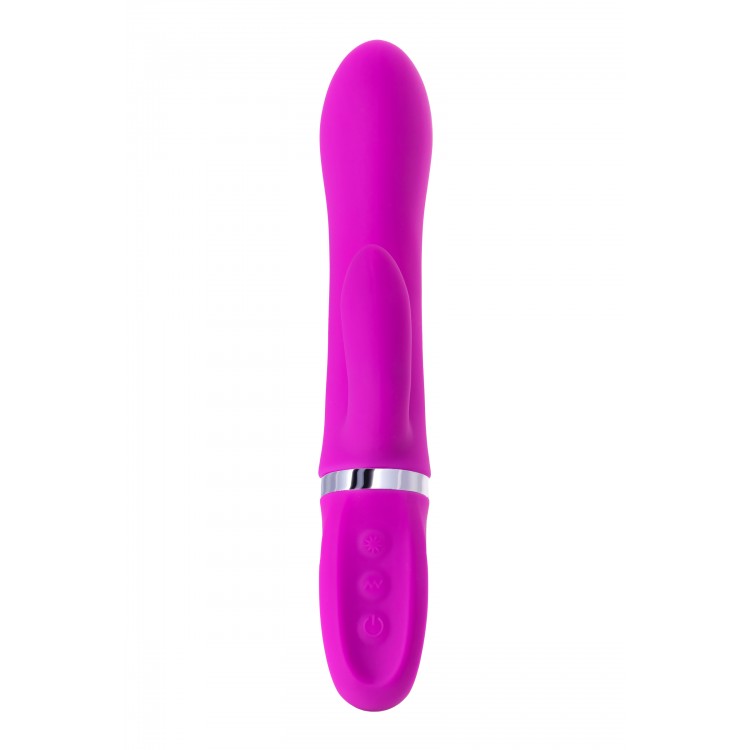 JOS JOLY Vibratör, WOW modu, silikon, mor, 19,6 cm