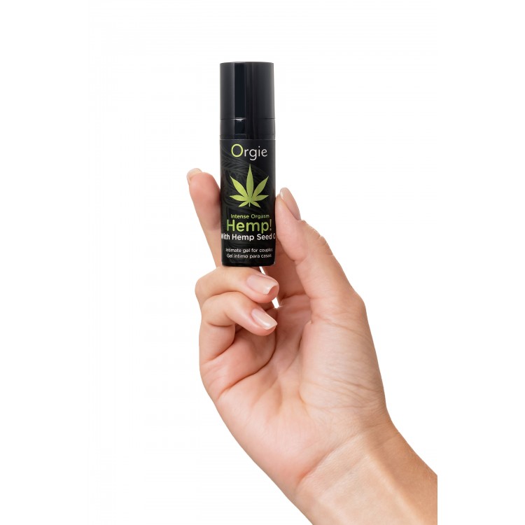 Orgie Hemp Intense Orgasm – Yoğun Uyarıcı Etkili Masaj & Uyarıcı Jel 15 ml