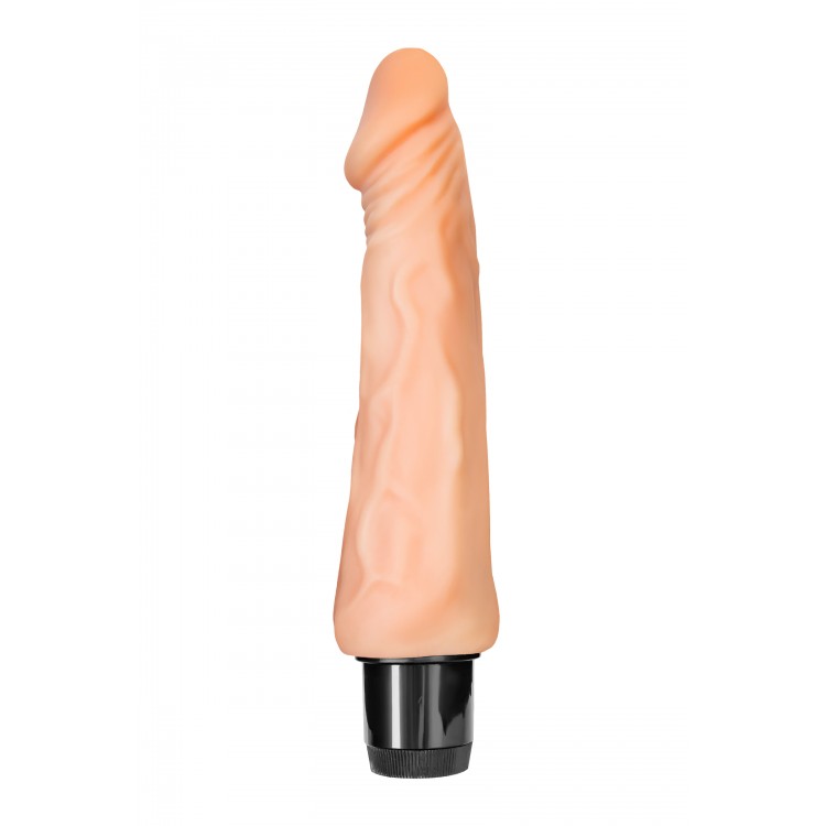 A-Toys by TOYFA Tond Realistik Vibratör, TPE,Ten, 20,5 cm