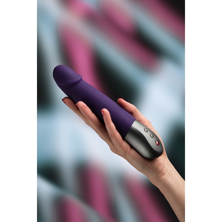 Fun Factory STRONİC REAL Vibratör, silikon, mor, 20,8 cm