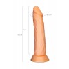 A-Toys by TOYFA Toon Vantuzlu Realistik Dildo, TPE, Ten, 20 cm