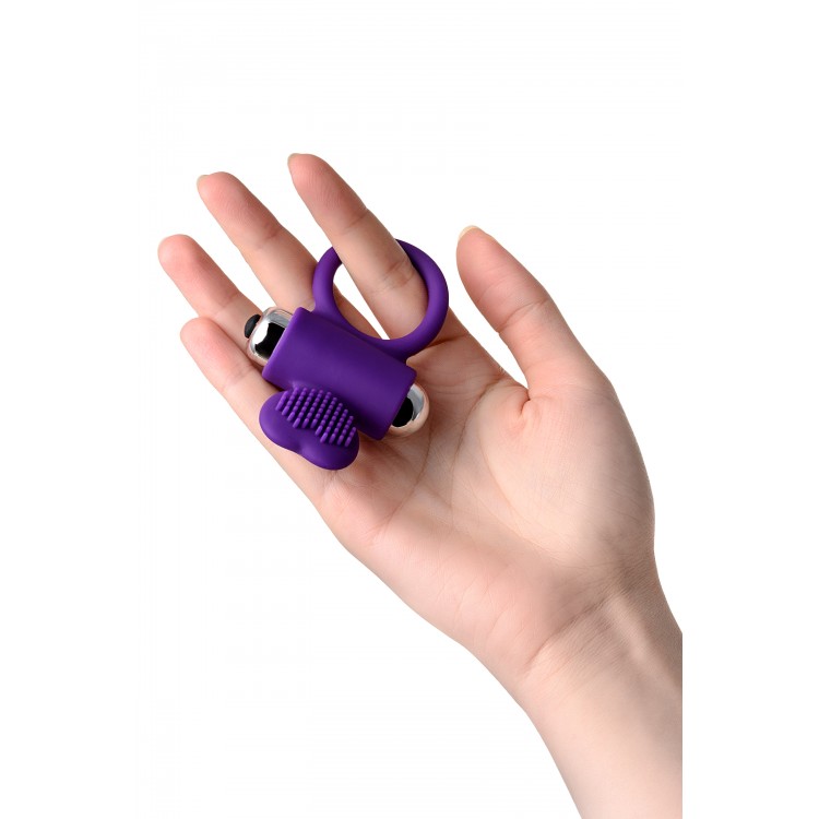 JOS PERY Penis Halkası, silikon, mor, 9 cm