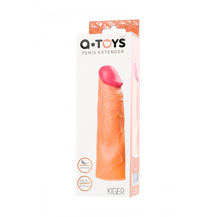 A-Toys by TOYFA Penis Klıfı, SoftSkin, Ten, 16,5 cm