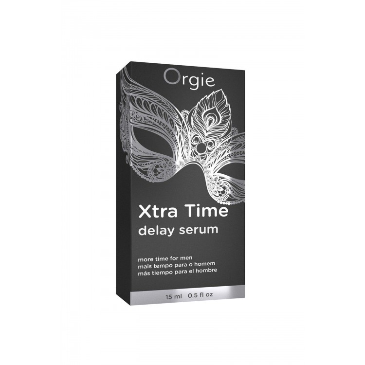 Orgie Xtra Time Delay Serum – Erkekler İçin Geciktirici Silikon Serum 15 ml