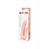 Gerçekçi TOYFA A-Toys Twint yapay penis, silikon, çıplak, 19,5 cm