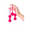 A-Toys by TOYFA Redvil Vajinal Top Seti, silikon, pembe, 16,5 cm