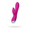 L'EROİNA klitoral stimülatörlü vibratör, silikon, pembe, 19 cm