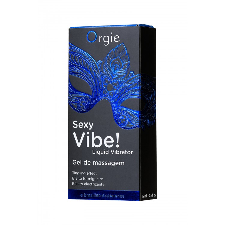 Orgie Sexy Vibe Liquid Vibrator – Sıvı Vibratör Etkili Uyarıcı Jel 15 ml
