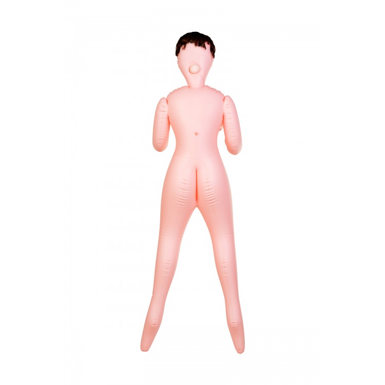 Dolls-X by TOYFA Violet şişme bebek, esmer, üç delikli, siber ekleme: vajina Dolls-X by TOYFA Violet şişme bebek, esmer, üç delikli, siber ekleme: vajina