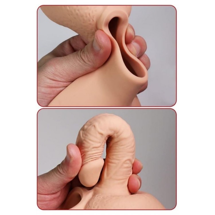 Hollow Strap-On Dildo(Kurşun Vibratör Uyumlu) – Ayarlanabilir Kemerli Giyilebilir Anal Dildo, 15 cm Hollow Strap-On Dildo(Kurşun Vibratör Uyumlu) – Ayarlanabilir Kemerli Giyilebilir Anal Dildo, 15 cm