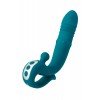 JOS Mija Up&Down Fonksiyonlu ve Halkalı Uyarıcılı Vibratör, Silikon, Yeşil, 19 cm JOS Mija Up&Down Fonksiyonlu ve Halkalı Uyarıcılı Vibratör, Silikon, Yeşil, 19 cm