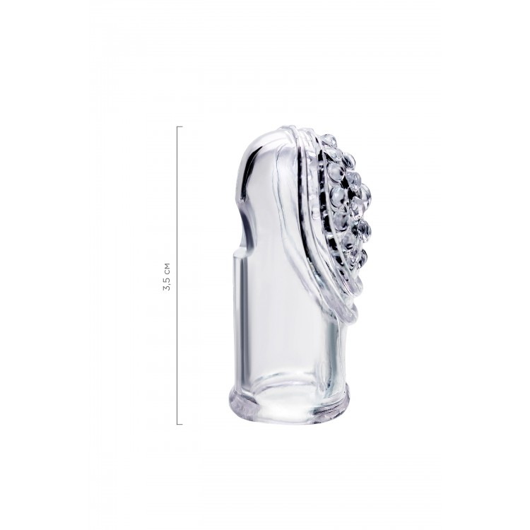 A-toys by TOYFA Favi Parmak Klıf seti, TPE, Şeffaf, 3,5 cm