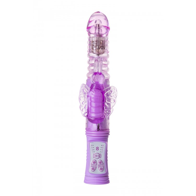 A-Toys by TOYFA Serk High-Tech Klitoral Uyarıcı Vibratör, TPE, mor, 24,5 cm A-Toys by TOYFA Serk High-Tech Klitoral Uyarıcı Vibratör, TPE, mor, 24,5 cm