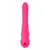 Vakum uyarımlı vibratör-pulsatör JOS COTOX, silikon, pembe, 23 cm