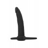 Black&Red Çift Penetrasyon Aparatı – Silikon Penis Kılıfı, Çift Halkalı Tasarım, 16,5 cm