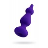 ToDo by Toyfa Sholt Anal Plug, silikon, mor, 10 cm, Ø 3 cm
