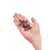 TOYFA Metal meme kelepçeleri, Metal, gümüş, 2,6 cm TOYFA Metal meme kelepçeleri, Metal, gümüş, 2,6 cm