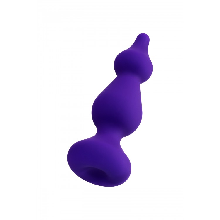 ToDo by Toyfa Sholt Anal Plug, silikon, mor, 10 cm, Ø 3 cm