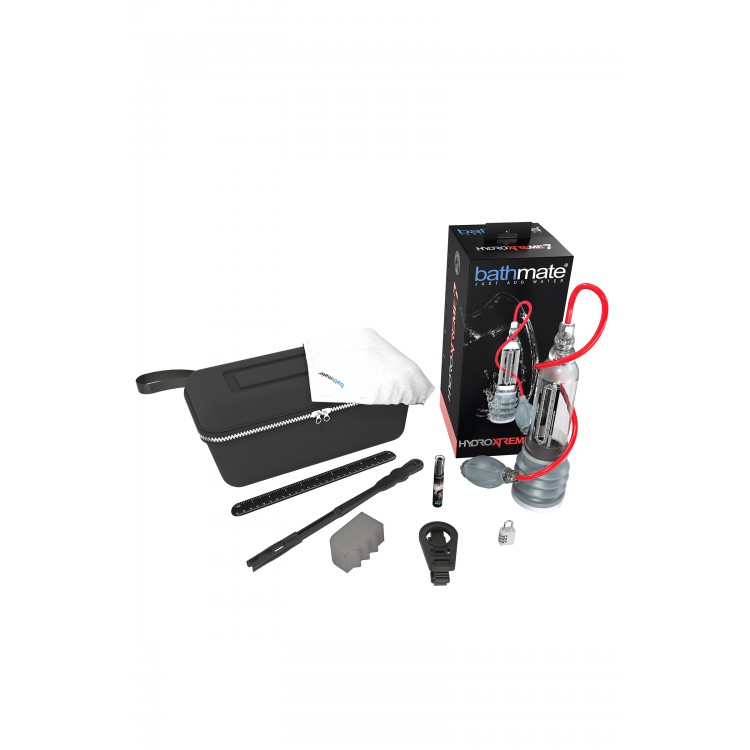 Bathmate HYDROXTREME7 hidrolik pompa, ABS plastik, transparan, 30 cm (Hydromax Xtreme X30 muadili)
