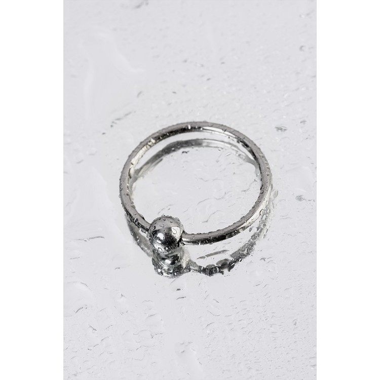 TOYFA Metal penisin baş Halkası, gümüş TOYFA Metal penisin baş Halkası, gümüş