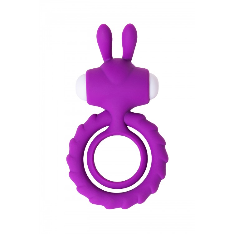 JOS GOOD BUNNY Penis Halkası, silikon, mor, 9 cm
