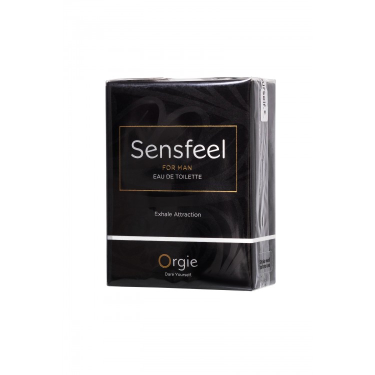 Orgie Sensfeel for Man Eau de Toilette – Erkekler İçin Çekicilik Artırıcı Parfüm 50 ml