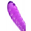 A-Toys by TOYFA Çift Taraflı Jel Dildo Frica, TPE, mor, 23 cm