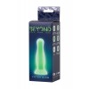 Beyond by Toyfa Victor Glow Karanlıkta Parlayan Anal Plug, Silikon, Şeffaf, 10 cm