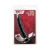 Black&Red Çift Penetrasyon Aparatı – Silikon Penis Kılıfı, Çift Halkalı Tasarım, 16,5 cm