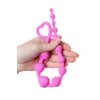 ToDo by Toyfa Long Sweety anal Zinciri, silikon, pembe, 34 cm, Ø 2,7 cm