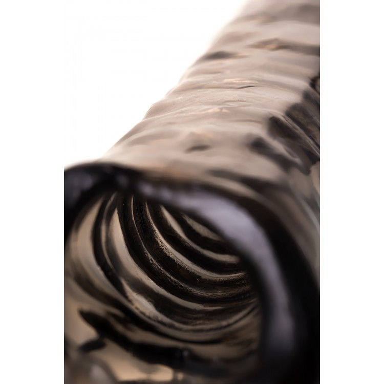XLover by Toyfa Penis Klıfı, Boyutu Arttırıcı, TPE, siyah, Şeffaf, 22.5 cm
