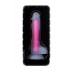 Beyond by Toyfa Yapay penis, karanlıkta parlayan,  James Glow, Silikon, transparan, 18 cm