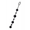 A-Toys by TOYFA Coron Anal Boncuk, silikon, siyah, 35,9cm