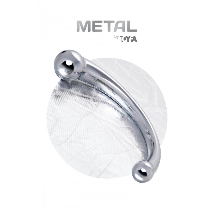 Metal by Toyfa metal yapay penis, Metal, gümüş, 21 cm Metal by Toyfa metal yapay penis, Metal, gümüş, 21 cm