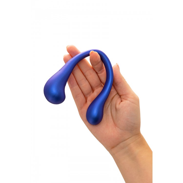 L’Eroina APP INEFY Çok Fonksiyonlu Vibratör, Kumanda ve Uygulama Kontrollü, Silikon, Mavi, 26.5 cm