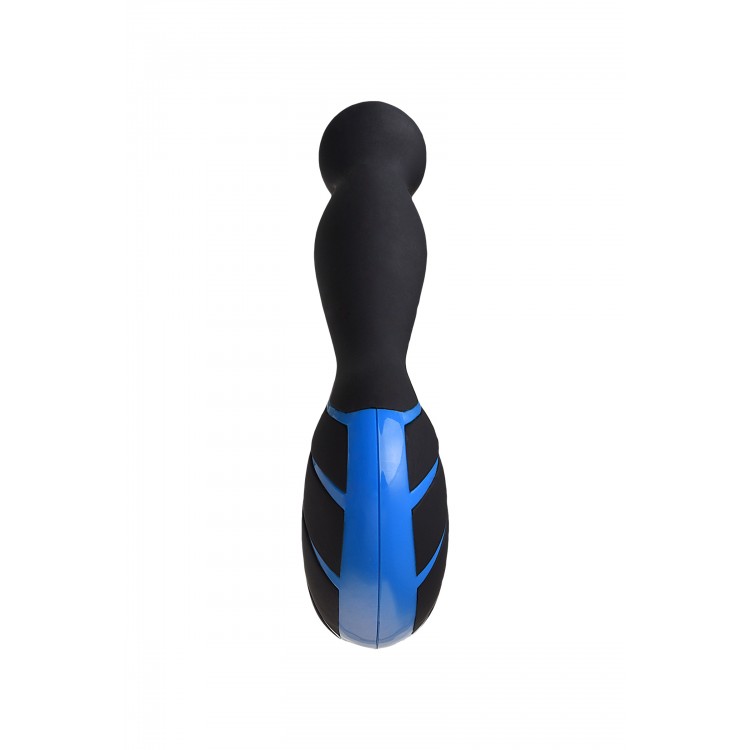 Erotist Üçüncü prostat stimülatörü, silikon, siyah, 15,7 cm