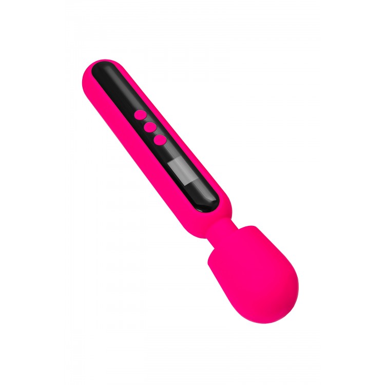 eroTeq Samimi masaj aleti Mashr, silikon, pembe, 23,5 cm