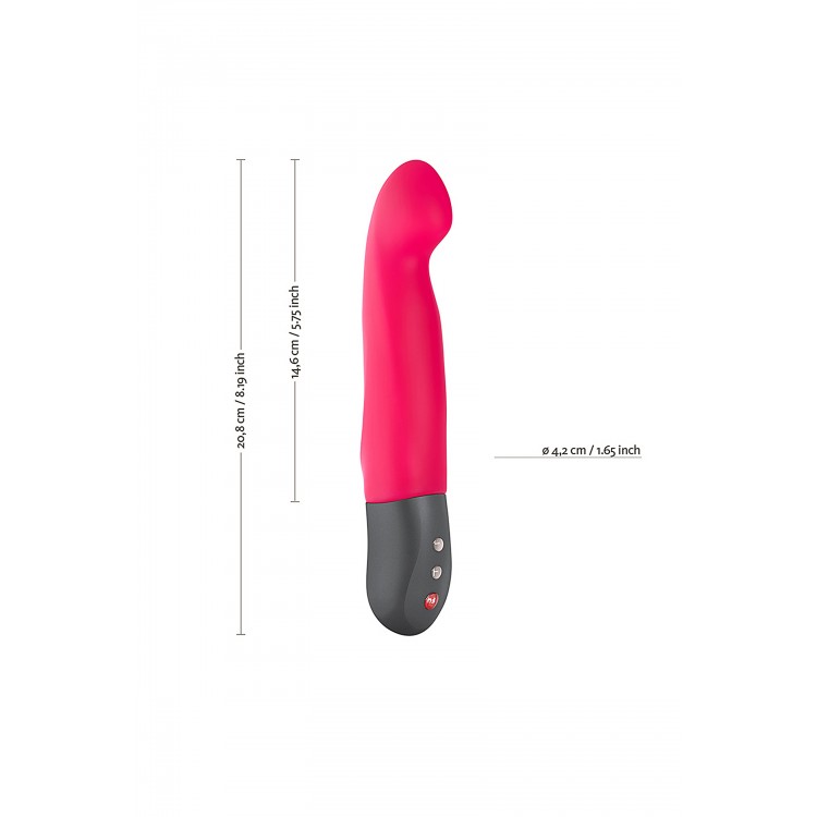 Fun Factory STRONİC G pulsatör, silikon, pembe, 20,8 cm