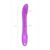A-Toys by TOYFA Çift Taraflı Jel Dildo Frica, TPE, mor, 23 cm