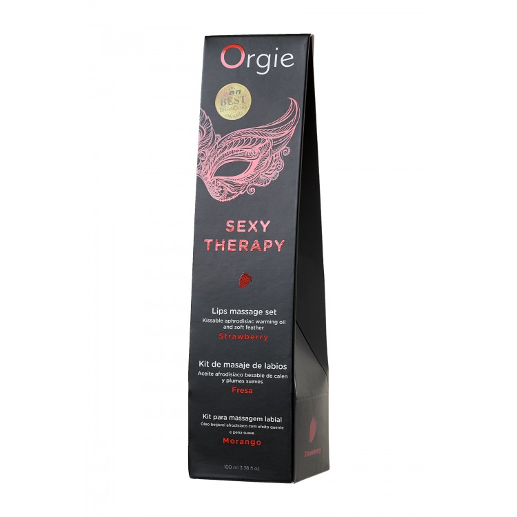 Orgie Sexy Therapy Strawberry – Çilek Aromalı Güçlendirici ve Uyarıcı Masaj Yağı 100 ml Orgie Sexy Therapy Strawberry – Çilek Aromalı Güçlendirici ve Uyarıcı Masaj Yağı 100 ml