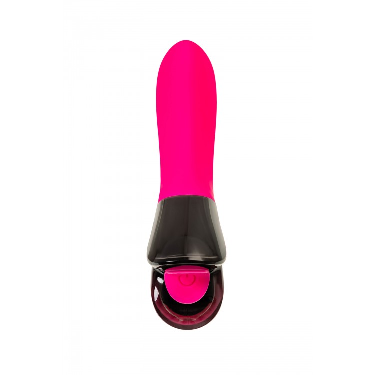 Vibrator eroTeq Mecawn, silicone, pink, 20.5 cm