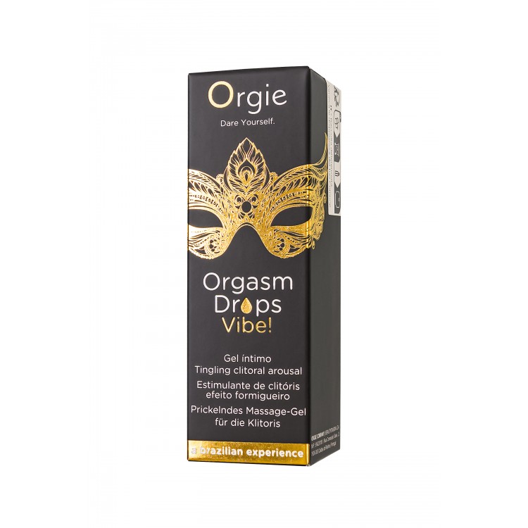 Orgie Orgasm Drops Vibe – Uyarıcı & Canlandırıcı Damla 15 ml