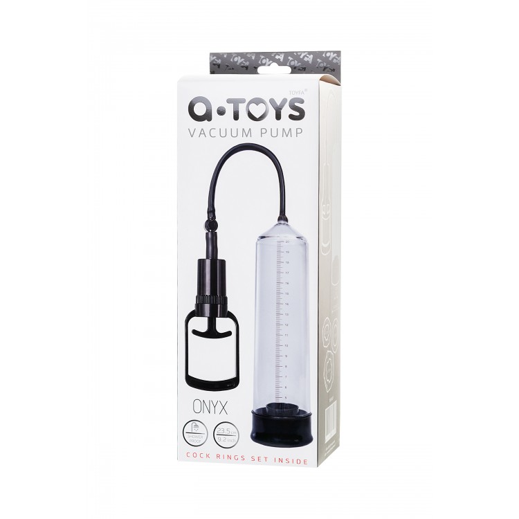 A-Toys by TOYFA Penis Pompası, PVC, siyah, 23,5 cm
