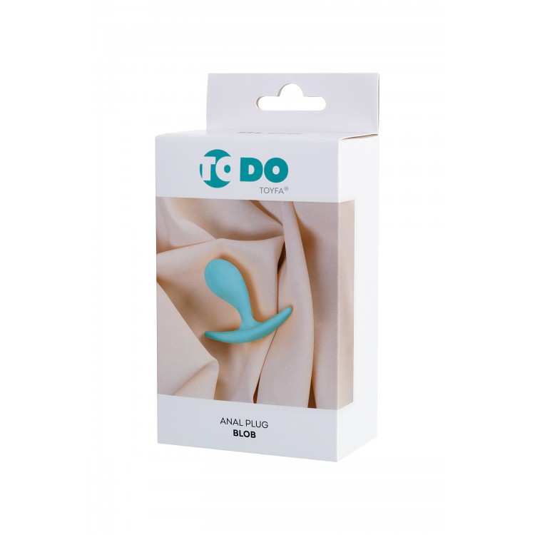 ToDo by Toyfa Blob Anal Plug, silikon, mavi, 5,5 cm, Ø 2,1 cm ToDo by Toyfa Blob Anal Plug, silikon, mavi, 5,5 cm, Ø 2,1 cm