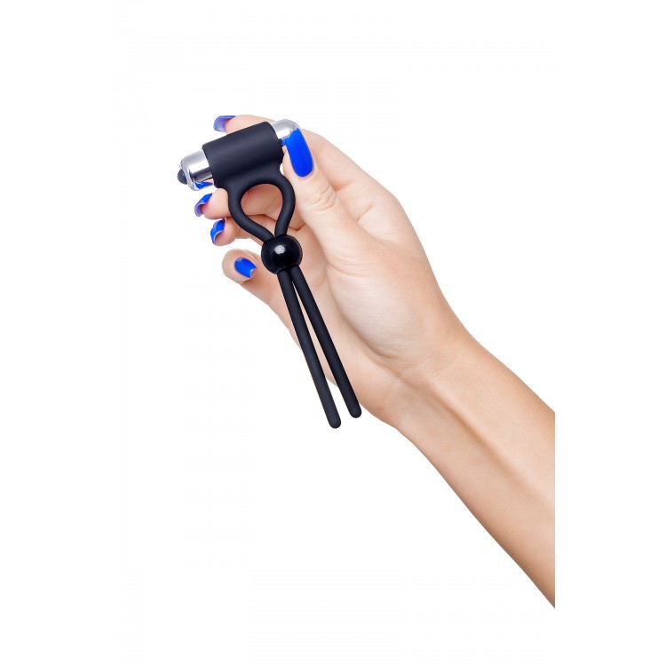 A-Toys by TOYFA Kement Ect, silikon, siyah, 14 cm A-Toys by TOYFA Kement Ect, silikon, siyah, 14 cm